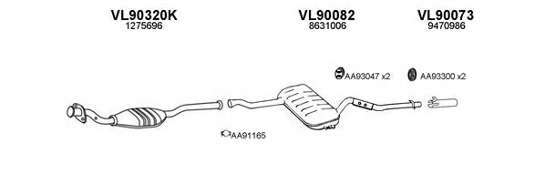 VENEPORTE 900177 Exhaust System
